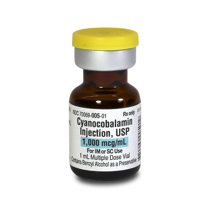 Vitamin B12 (Cyanocobalamin) 1000Mcg/ML