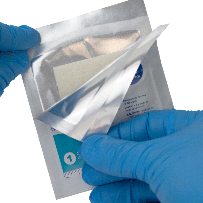 DynaGinate AG - Silver Calcium Alginate Dressing, 4" x 5", 10/Box