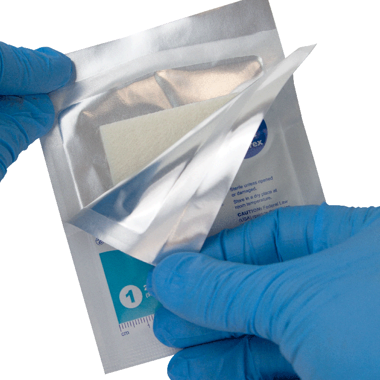 DynaGinate AG - Silver Calcium Alginate Dressing, 4" x 8", 5/Box, 10/Case