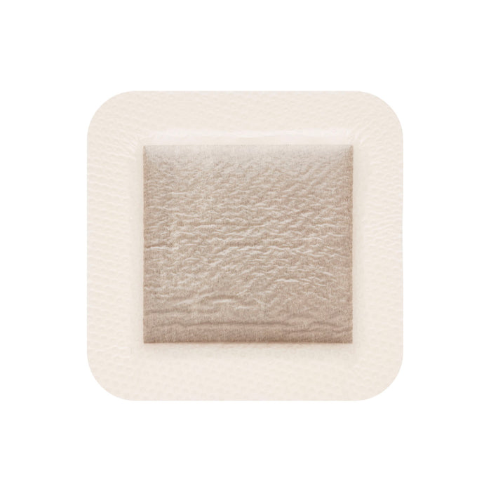 Mepilex Border Ag Foam Dressing 4x4" Adhesive Adherent LF 5/Box