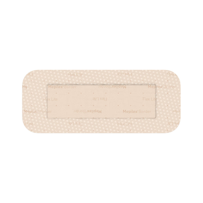 Mepilex Border Flex Lite Foam Dressing 2x5" Self-Adherent Absorbent 5/Box