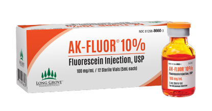 AK-FLUOR® Fluorescein Injection 10%, USP, box of 12