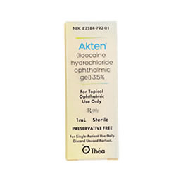 Akten 3.5% Viscous Topical Anesthetic Gel 1ml