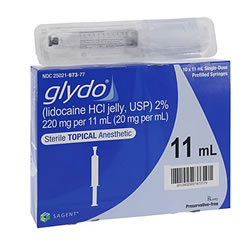 Glydo 2% 20Mg PF 11ML PFS Topical Jelly, 10/box