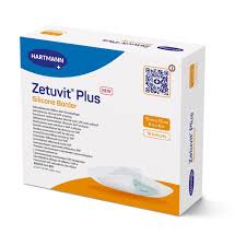 Zetuvit Plus Silicone Border, Sacrum, 7" x 7" , 10/bx