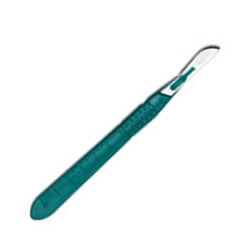 Scalpels #11 Sterile, Disposable, Aspen Bard-Parker 10/bx