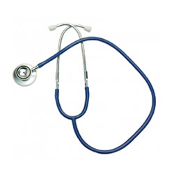 Stethoscope Dual head Blue