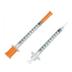 Syringe .5cc 28g x .5 Monject Softpack Insulin 100/bx