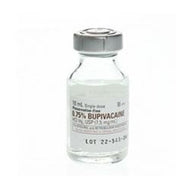 Bupivacaine Injectable 0.75%, 10mL - PF, 25/box