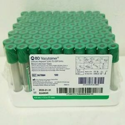 BD VACUTAINER Plus Plastic Blood Collection Tubes (367884)