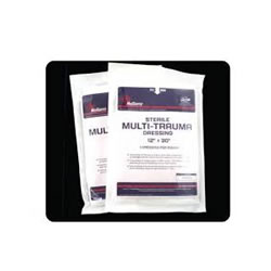 STERILE DRESSING MULTI TRAUMA 12X30